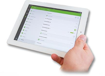 Smartes Steuerungssystem mit App für Haus und Wohnung